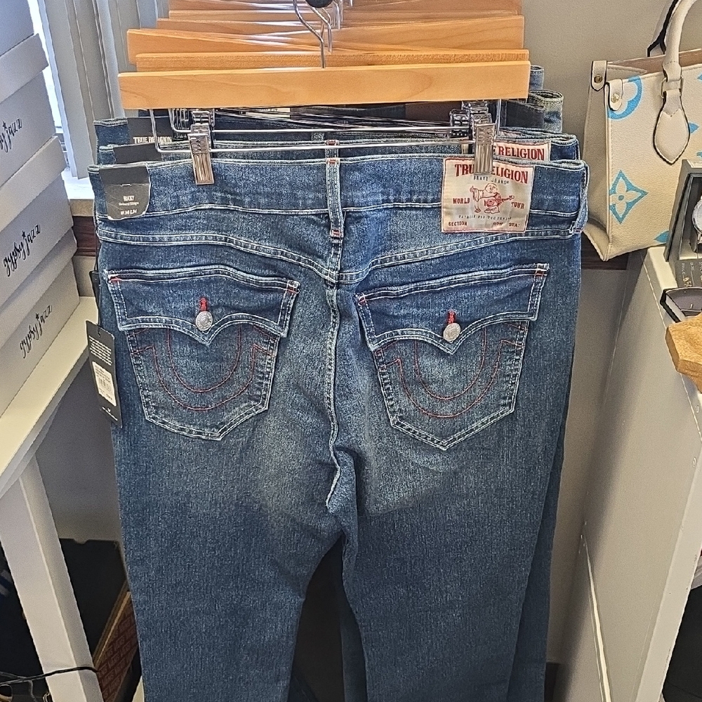 True Religion Classic Blue Boot Cut Jeans